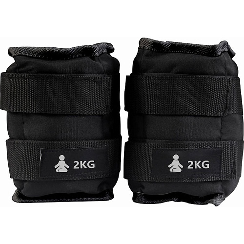 Утяжелители FITPADDY Ankle/Wrist 2kg (AKWW2X2BK)