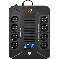 Источник бесперебойного питания (ИБП) LogicPower LP-UL800VA-8PS 480W (16161)