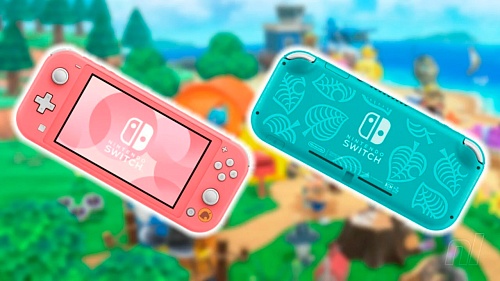 Портативная игровая консоль Nintendo Switch Lite Animal Crossing