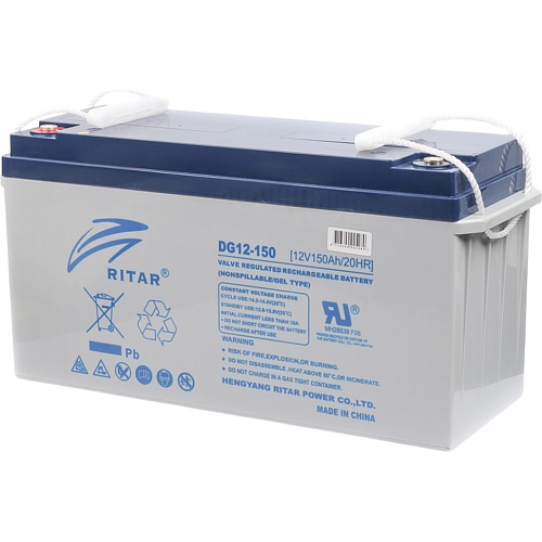 Аккумулятор Ritar GEL 12V (12V/150Ah/1800Wh) (DG12-150) 