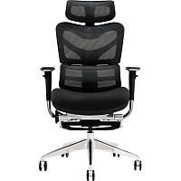 Офисное кресло GT Racer X-702L Black (W-61)
