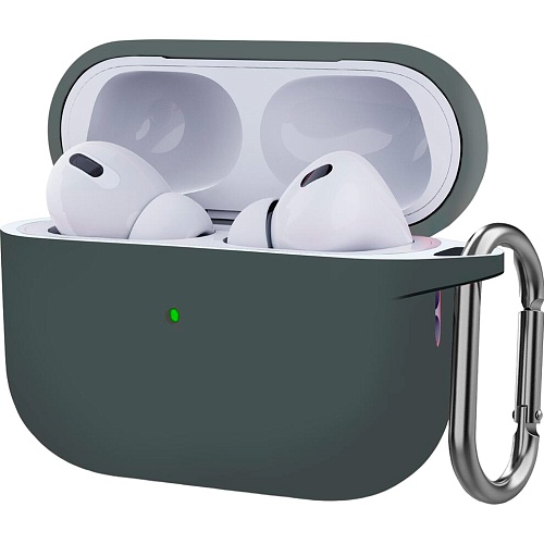 Чехол ArmorStandart Hang Silicone Case для Apple AirPods Pro 2 Advanced Ash (ARM68600)