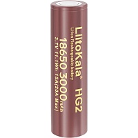 Акумулятор LiitoKala 18650 3000mAh Li-ion 1шт (Lii-HG2) - придбати в Дніпрі, Україні: ціна, характеристики | інтернет-магазин TOUCH