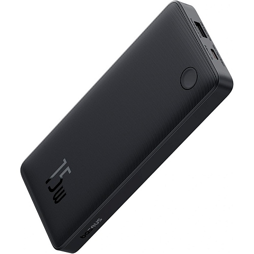 Внешний аккумулятор Baseus Airpow Lite 10000mAh 15W Black (P10067500123-00)