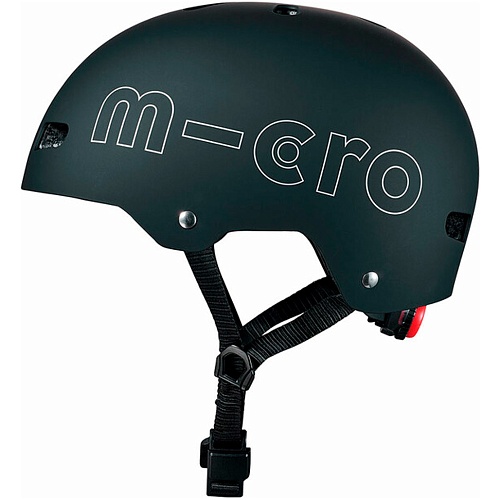 Велосипедный шлем Micro Black LED M 52-56 cm (AC2096BX)