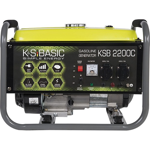 Генератор бензиновый Konner&Sohnen BASIC KSB 2200C 2/2.2 кВт