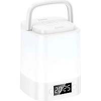 Нічний світильник Hoco HX15 Smart Clock Night Light White - придбати в Дніпрі, Україні: ціна, характеристики | інтернет-магазин TOUCH