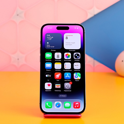 Смартфон Apple iPhone 14 Pro 128GB Deep Purple (MQ0G3) Б/У