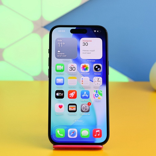Смартфон Apple iPhone 15 128GB Black (MTP03) Б/У