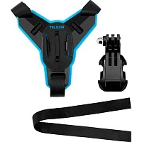 Крепление на подбородок мотошлема Telesin Helmet Mount (GP-HBM-MT7)