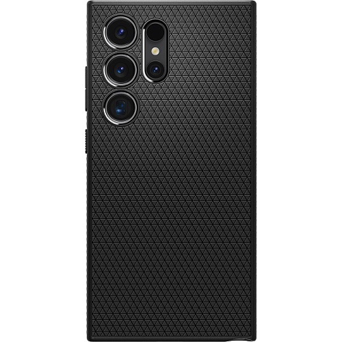 Чехол Spigen Liquid Air Case для Samsung Galaxy S24 Ultra Matte Black (ACS07287)