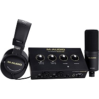 Комплект (аудиоинтерфейс + наушники + микрофон) M-Audio M-Track Duo HD Producer Pack