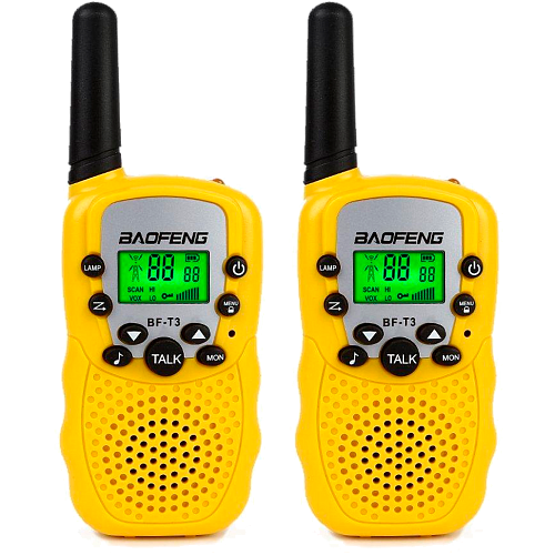 Рация Baofeng MiNi BF-T2 Yellow (MiNiBFT2_Y)