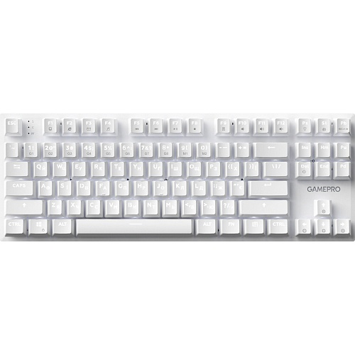 Клавиатура GamePro Genesis Joker MK124W Outemu Red Swithes White