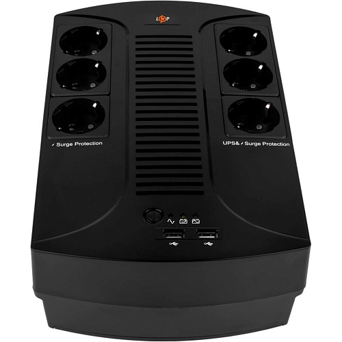 Источник бесперебойного питания (ИБП) LogicPower 850VA-6PS (4325)
