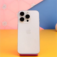 Смартфон Apple iPhone 15 Pro 128GB White Titanium (MTUW3) Б/У