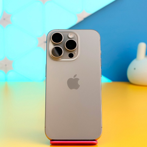 Смартфон Apple iPhone 15 Pro 128GB Natural Titanium (MTUX3) Б/У