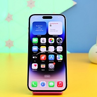 Смартфон Apple iPhone 14 Pro Max 128GB Silver (MQ9Q3) Б/У