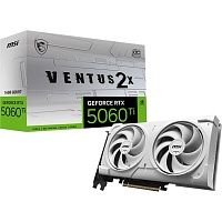 Відеокарта MSI GeForce RTX 5060 Ti 16GB VENTUS 2X OC PLUS White (912-V535-002) EU - придбати в Дніпрі, Україні: ціна, характеристики | інтернет-магазин TOUCH