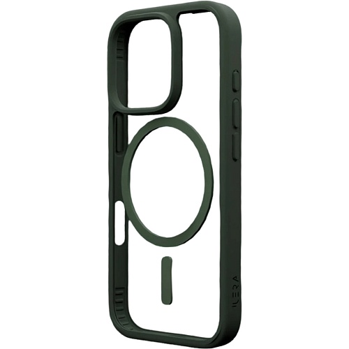 Чехол iLera ColorAnt Clear Case with MagSafe для Apple iPhone 16 Pro Max Deep Green (iLGCAClCaDG16PrMx)