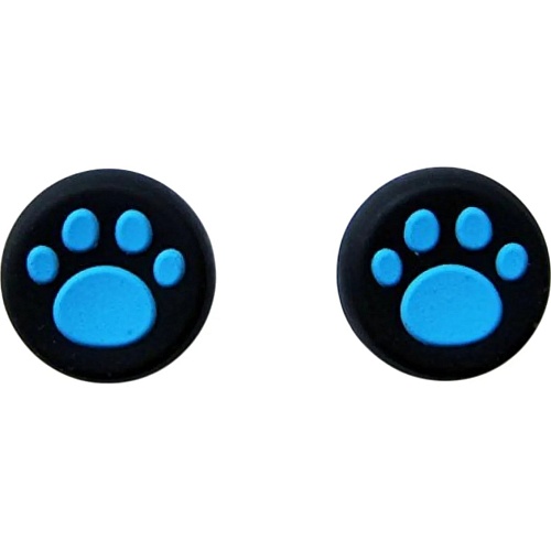 Накладки на стики Thumb Grips 2-pack для PS4-PS5-Xbox FootPrint Blue