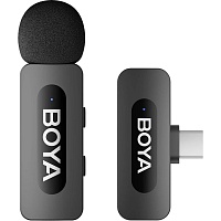 Мікрофонна радіосистема Boya BY-V10 V2.0 USB-C with 1 TX + 1 RX Black - придбати в Дніпрі, Україні: ціна, характеристики | інтернет-магазин TOUCH