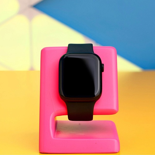 Смарт-часы Apple Watch Series 7 GPS 45mm Midnight Aluminum Case with Midnight Sport Band (MKN53) Б/У