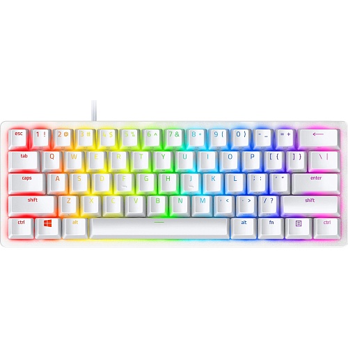 Клавиатура Razer Huntsman MiniRed Switch ENG Mercury Edition (RZ03-03390400-R3M1)