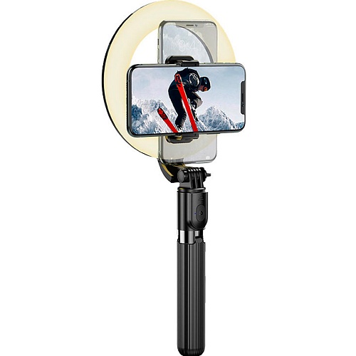 Селфи-монопод Hoco LV03 Plus Showfull Fill Light Live (733894)