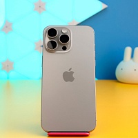 Смартфон Apple iPhone 15 Pro Max 256GB Natural Titanium (MU793) Б/У