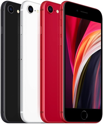 Смартфон Apple iPhone SE (2020) 64Gb Black (MX9R2) - придбати в