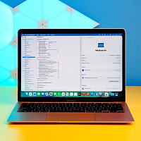 Ноутбук Apple MacBook Air 13" 8/256GB Gold Late 2020 (MGND3) Б/У
