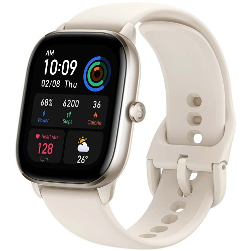 Смарт-годинник Amazfit GTS 4 Misty White - придбати в Дніпрі, Україні: ціна, характеристики | інтернет-магазин TOUCH