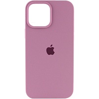 Чехол Silicone Case для Apple iPhone 14 Pro Max (Purple) AA