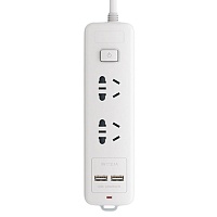 Мережевий фільтр Xiaomi OPPLE Power Strip (2 розетки + 2 USB) 1.8m White - придбати в Дніпрі, Україні: ціна, характеристики | інтернет-магазин TOUCH