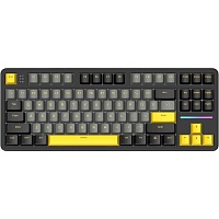 Клавиатура Attack Shark X87 RGB Linear Strawberry Switch Star Black (AS-6972792470429-SB)