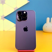 Смартфон Apple iPhone 14 Pro 256GB Deep Purple (MQ1F3) Б/У