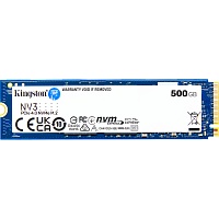SSD накопичувач Kingston NV3 500GB M.2 2280 PCIe Gen 4.0 x4 (SNV3S/500G) - придбати в Дніпрі, Україні: ціна, характеристики | інтернет-магазин TOUCH