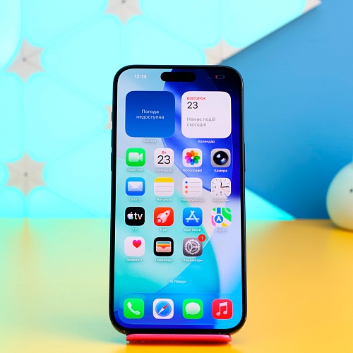 Смартфон Apple iPhone 15 Pro Max 1TB Blue Titanium (MU7K3) Б/У