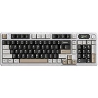 Клавиатура Attack Shark X98 Pro RGB Linear Blueberry Switch Cheese White (AS-6972792470559-CW-UA)