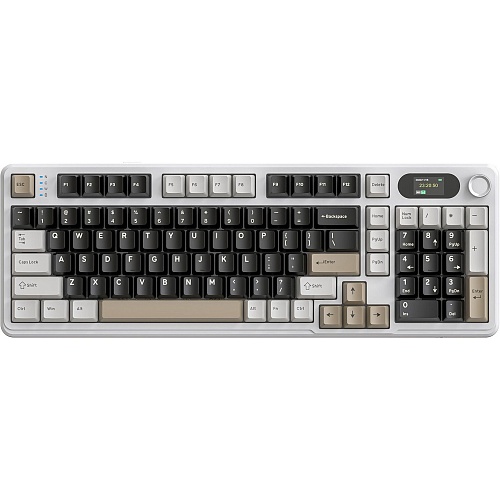 Клавиатура Attack Shark X98 Pro RGB Linear Blueberry Switch Cheese White (AS-6972792470559-CW-UA)