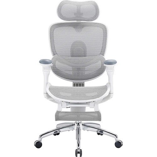 Офисное кресло Sihoo C300 PRO V2 White with Footrest (C300-PRO-V2-B102-JT)
