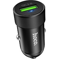 Автомобільний зарядний пристрій Hoco Z32 Speed Up QC3.0 3A Black (11540) - придбати в Дніпрі, Україні: ціна, характеристики | інтернет-магазин TOUCH