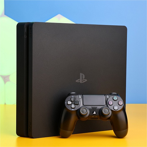 Ігрова консоль Sony PlayStation 4 Slim 1TB Black Б/У - придбати в Дніпрі, Україні: ціна, характеристики | інтернет-магазин TOUCH
