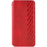 Чохол-книжка GETMAN Cubic Cover Case для Redmi 13C / Poco C65 Red