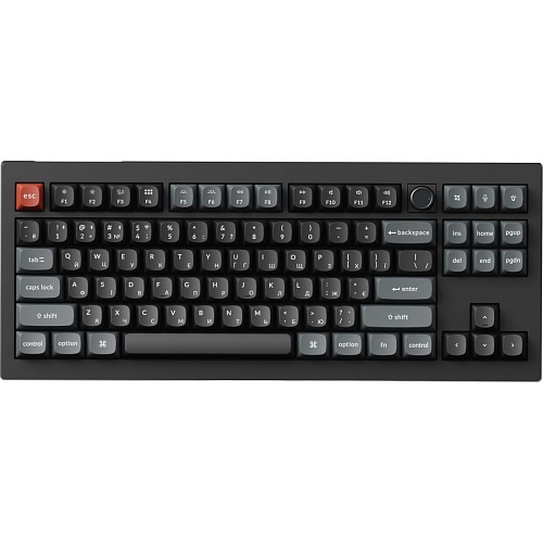 Клавиатура Keychron V3 Ultra Keychron Red Switch RGB UA Black (V3U-D1-UA)