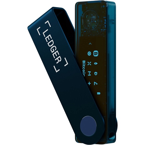 Криптокошелек Ledger Nano X Sapphire Blue