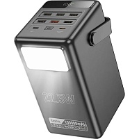 Зовнішній акумулятор Hoco Endure DB03 100000mAh 22.5W Black - придбати в Дніпрі, Україні: ціна, характеристики | інтернет-магазин TOUCH