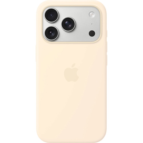 Чехол Silicone Case with Button, Animation & MagSafe для Apple iPhone 17 Pro Vanila AAA