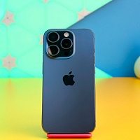 Смартфон Apple iPhone 15 Pro 256GB Blue Titanium (MTV63) Б/У